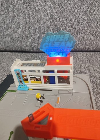 Matchbox Oto Yıkama Seti - Görsel 8