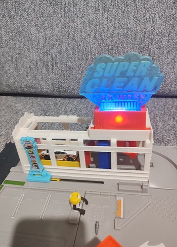 Matchbox Oto Yıkama Seti - Görsel 9