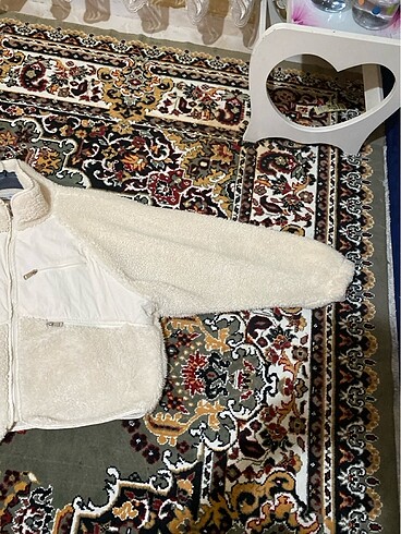 28 Beden camel Renk Peluş ceket/mont