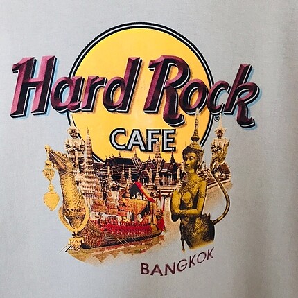 m Beden Orijinal Hard Rock Bangkok Tişört