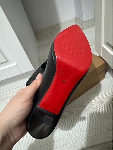 40 Beden siyah Renk Siyah Kadın Stiletto