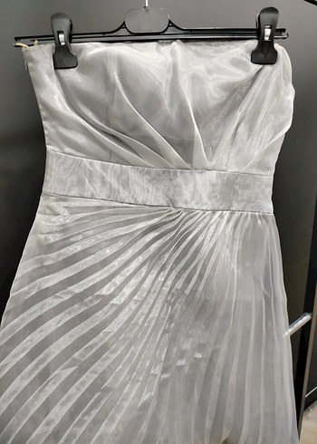 maxra govani Straplez Mini elbise - Görsel 2