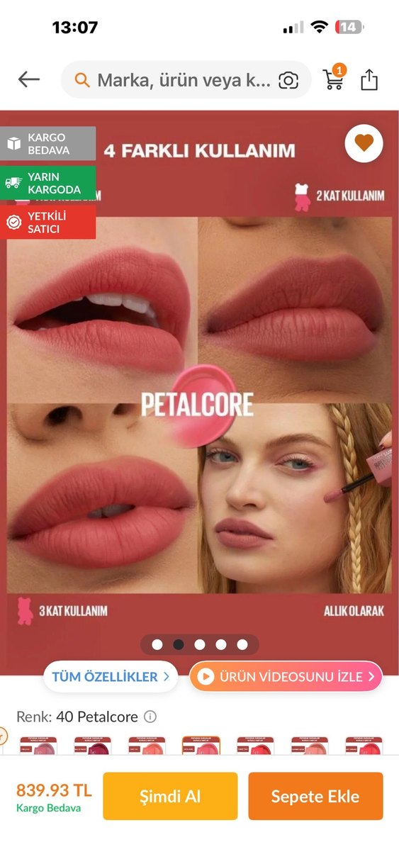 Maybelline Teddy Tint - Görsel 2