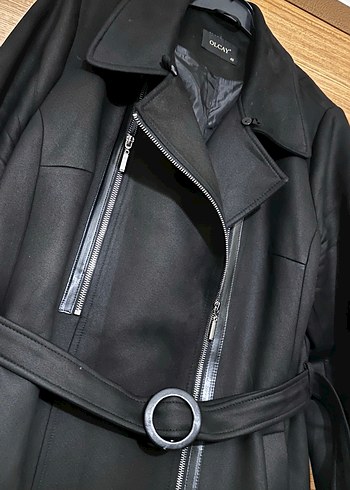 Siyah Kemerli Uzun Kaban - Görsel 5