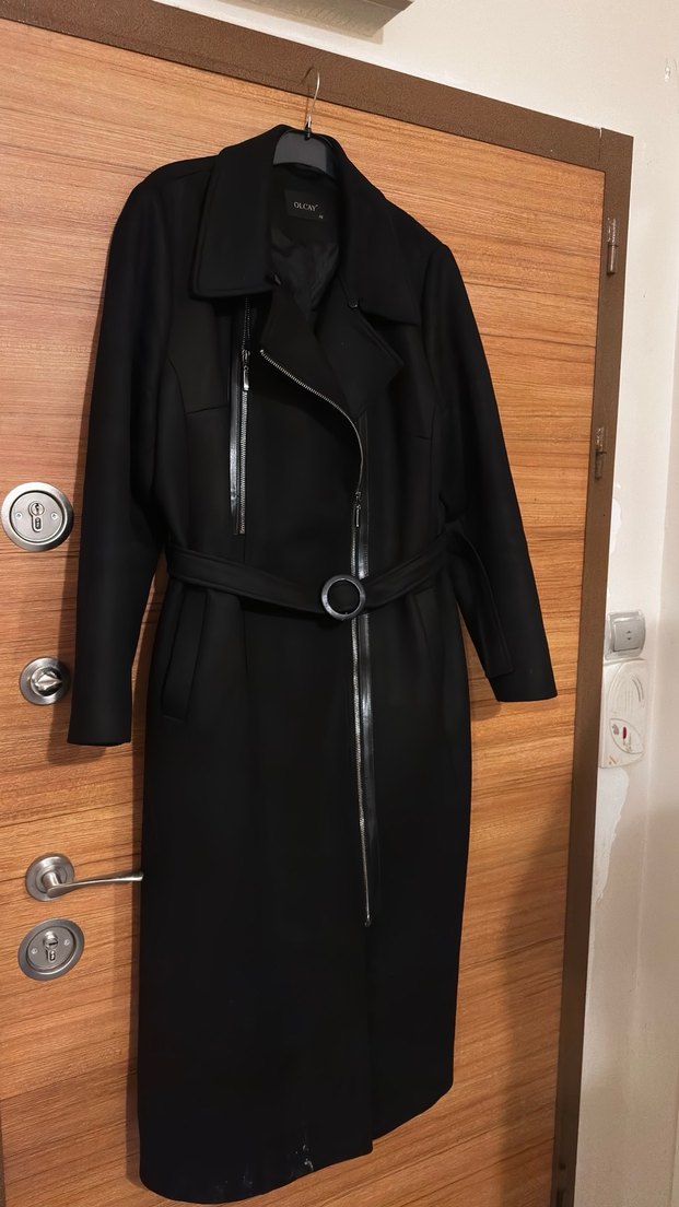 Siyah Kemerli Uzun Kaban - Görsel 4