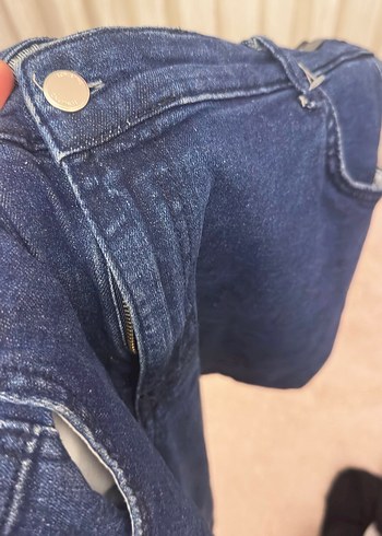 İspanyol Paça Kot Pantolon - Görsel 6