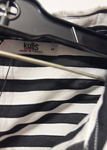 Poplin Çizgili Kadın Gömlek - Görsel 2