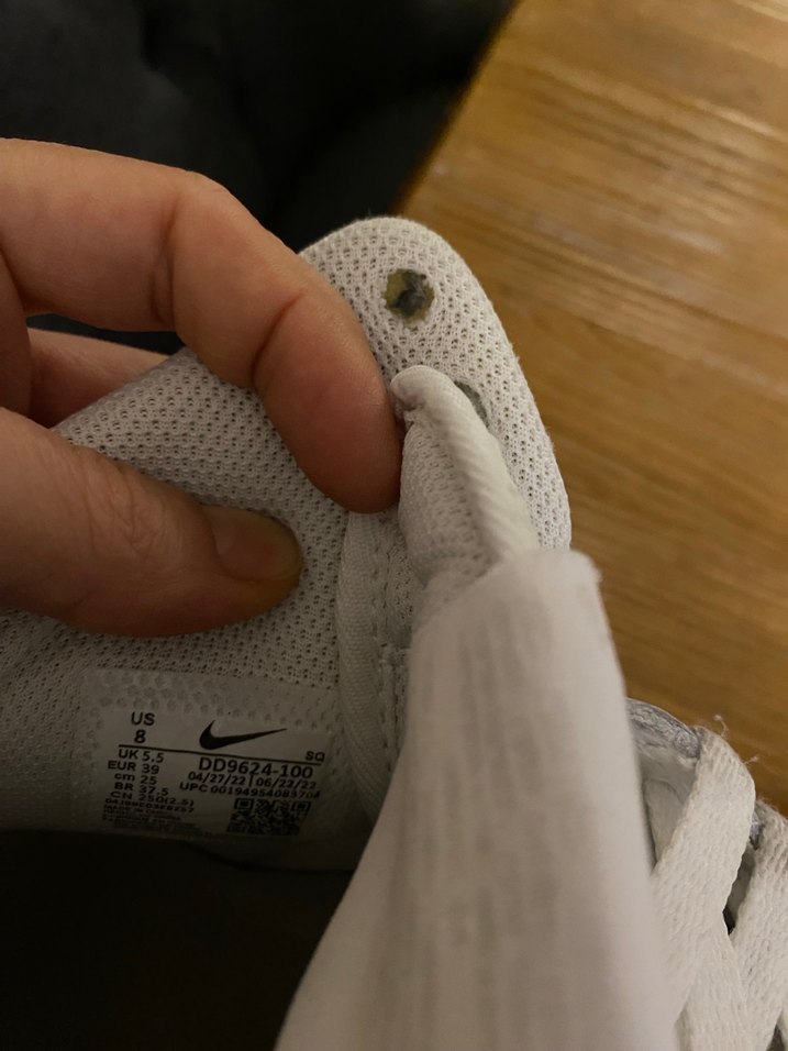 Beyaz Bağcıklı Spor Kadın Sneakers - Görsel 4