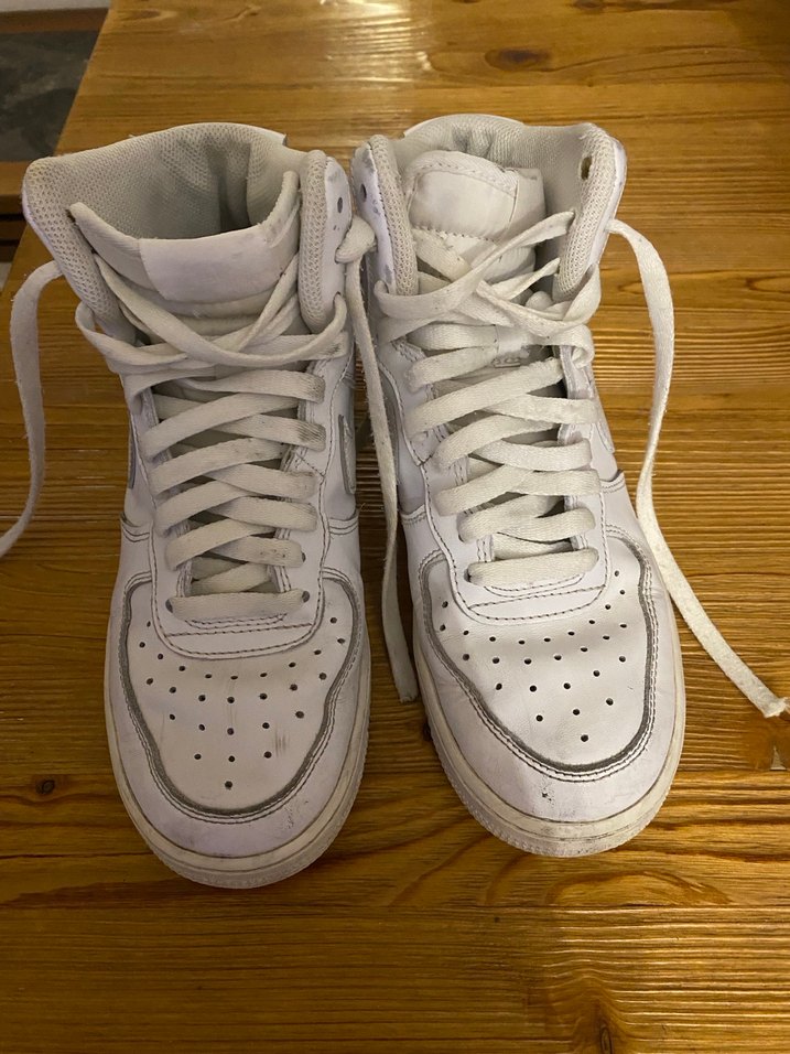 Beyaz Bağcıklı Spor Kadın Sneakers - Görsel 5