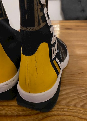 Sarı Desenli Kadın Spor Ayakkabı - Görsel 5