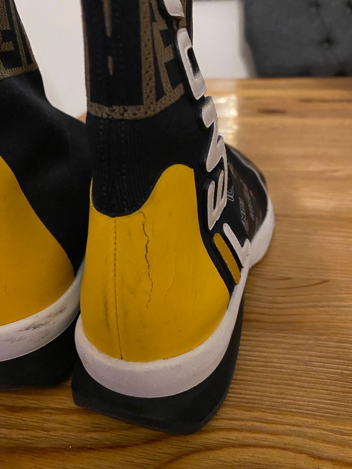 Sarı Desenli Kadın Spor Ayakkabı - Görsel 5