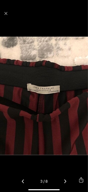 s Beden Zara dökümlü pantolon üst takım