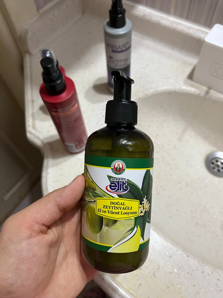 Elit Doğal Zeytinyağlı El ve Vücut Losyonu - Görsel 2