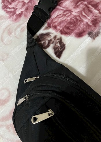 Siyah Bel Detaylı Kadın Bel Çantası - Görsel 2