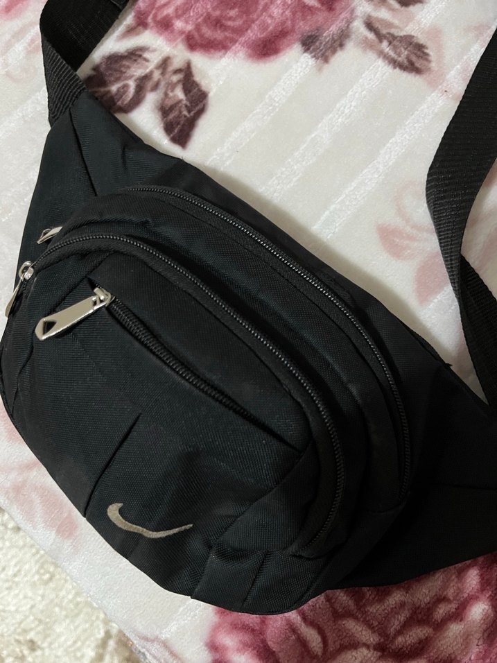 Siyah Bel Detaylı Kadın Bel Çantası - Görsel 3