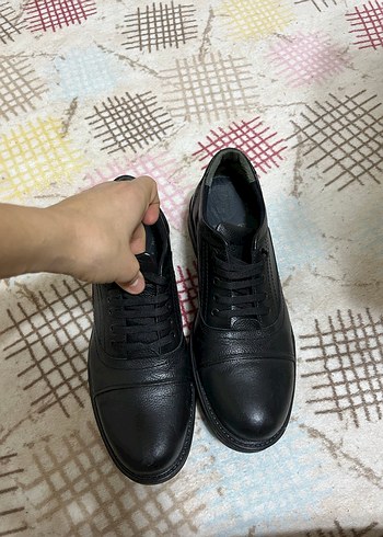 Siyah Erkek Klasik Günlük Ayakkabı - Görsel 4