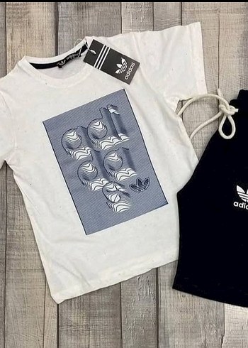 Adidas kabartmalı takım