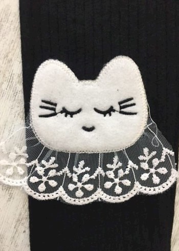 Kedi Nakışlı Tayt - Görsel 2