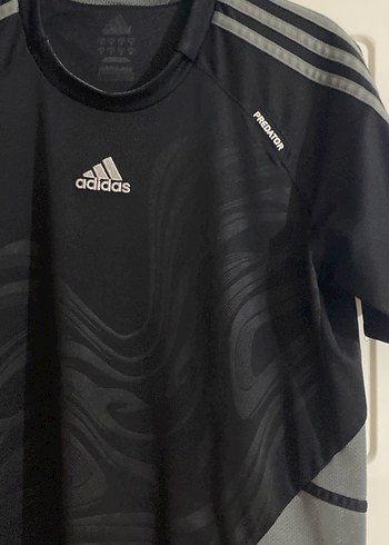 Adidas Adidas Siyah Baskılı Erkek Spor Tişörtü
