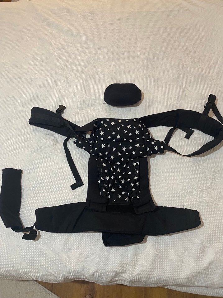 Siyah Bebek Taşıyıcı Kanguru - Görsel 3