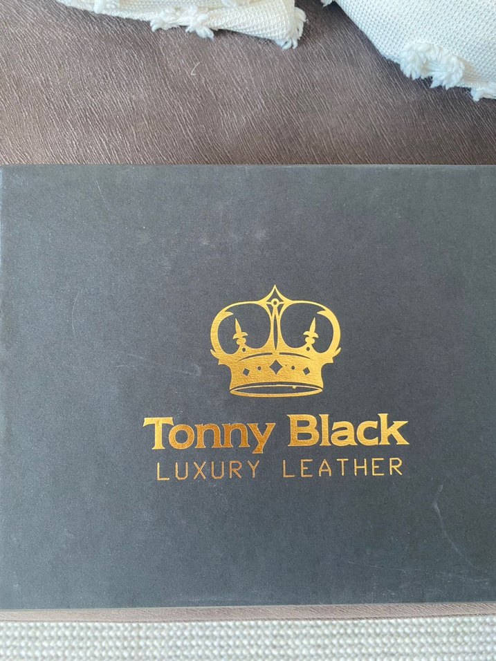 Tonny Black Siyah Deri Erkek Cüzdan Seti - Görsel 3