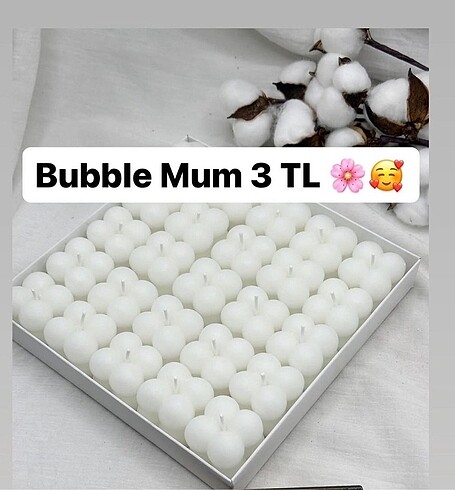 Bubble mum hediyelik