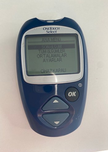 OneTouch Select Mavi Kan Şekeri Ölçüm Cihazı