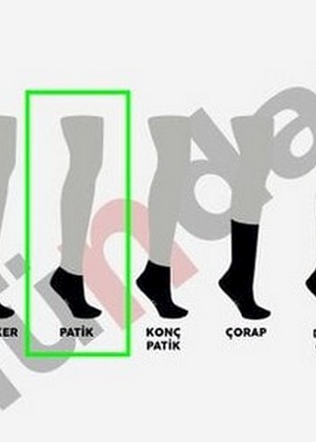 Siyah patik bambu Erkek Çorap 2 adet - Görsel 2