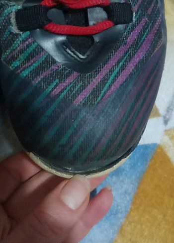 Renkli Tie-Dye Basketbol Ayakkabısı orjinal - Görsel 2