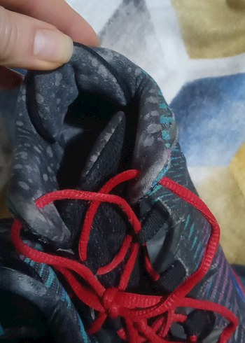 Renkli Tie-Dye Basketbol Ayakkabısı orjinal - Görsel 6