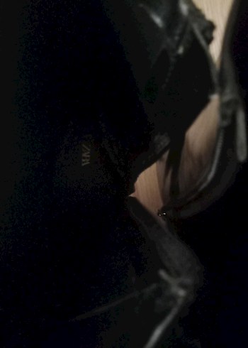 Siyah Deri Zara bot - Görsel 2