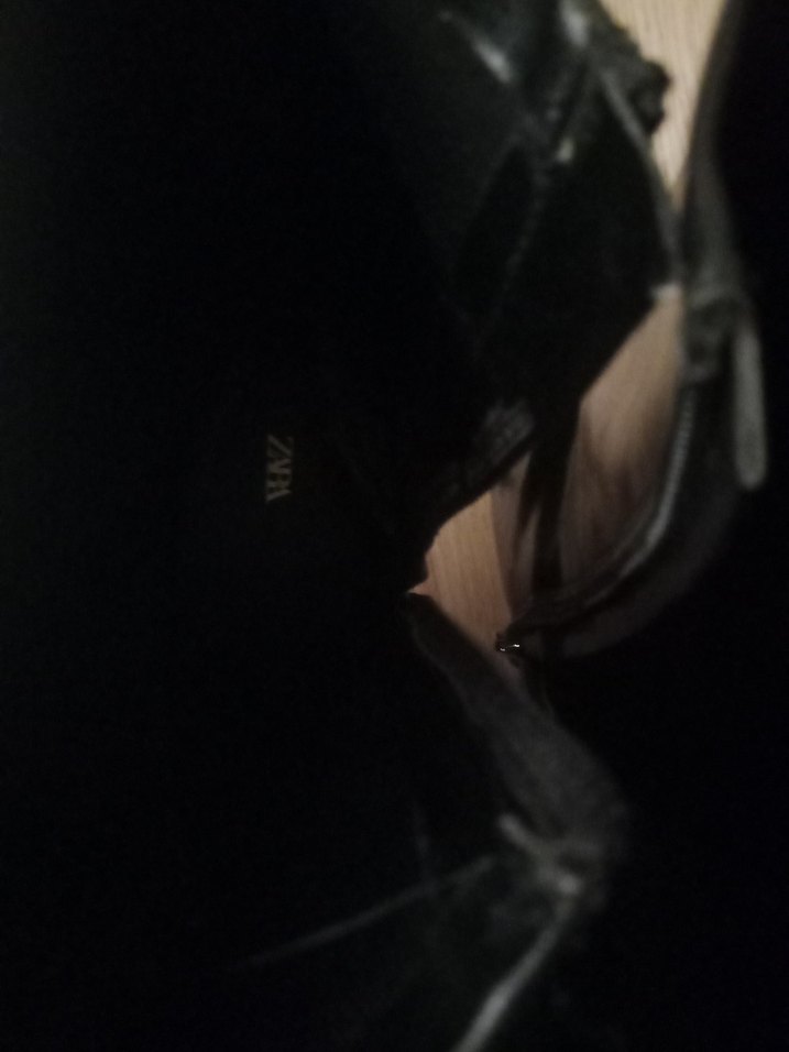 Siyah Deri Zara bot - Görsel 2