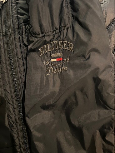 xl Beden siyah Renk Orjinal Tommy Hilfiger erkek mont