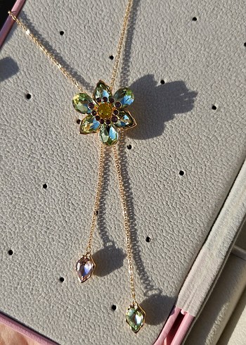Beden çeşitli Renk IDYLLIA YEŞİL KOLYE-GOLD