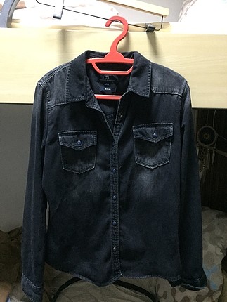 Siyah slim fit siyah kot gömlek Pazarlık tekliflerine açıktır