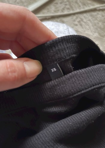 Siyah Uzun Kollu Triko Goth Bluz - Görsel 5