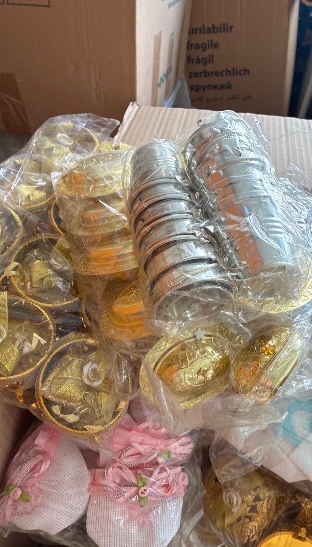 Altın Renkli Parti Süsleri Seti - Görsel 4