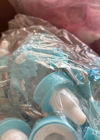 Mavi Pastel Bebek Partisi Süsleri - Görsel 5