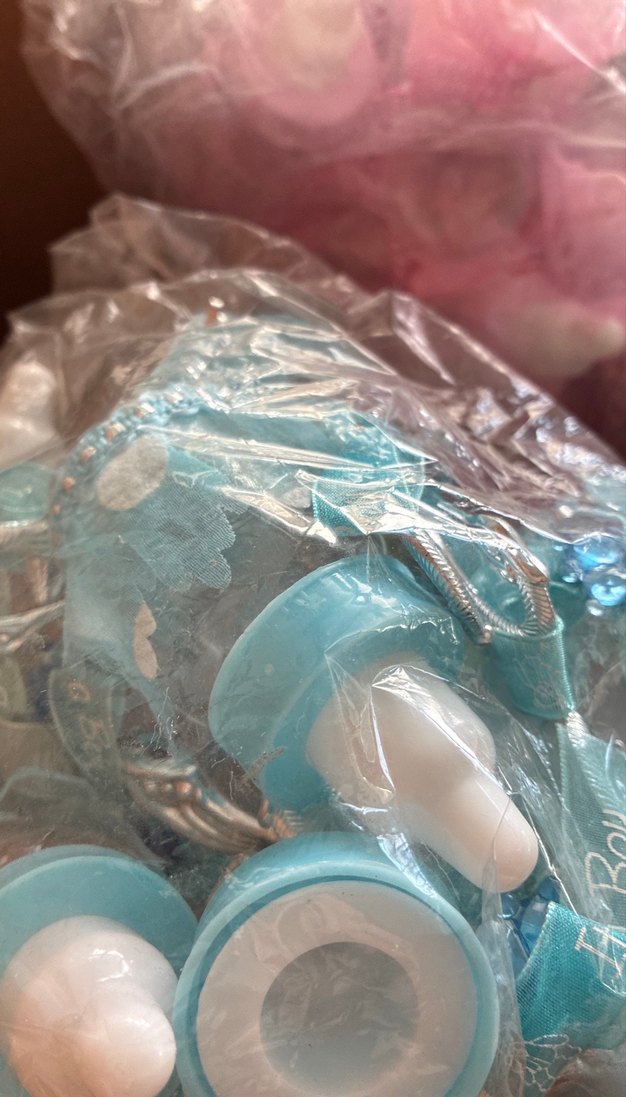 Mavi Pastel Bebek Partisi Süsleri - Görsel 5