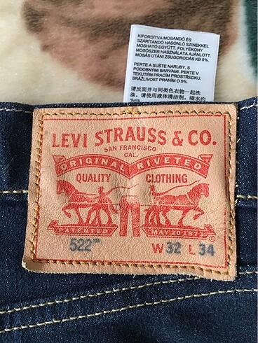 32 Beden Levis pantolon