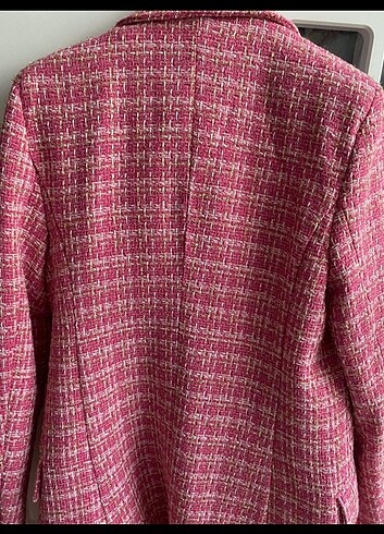 36 Beden pembe Renk Blazer