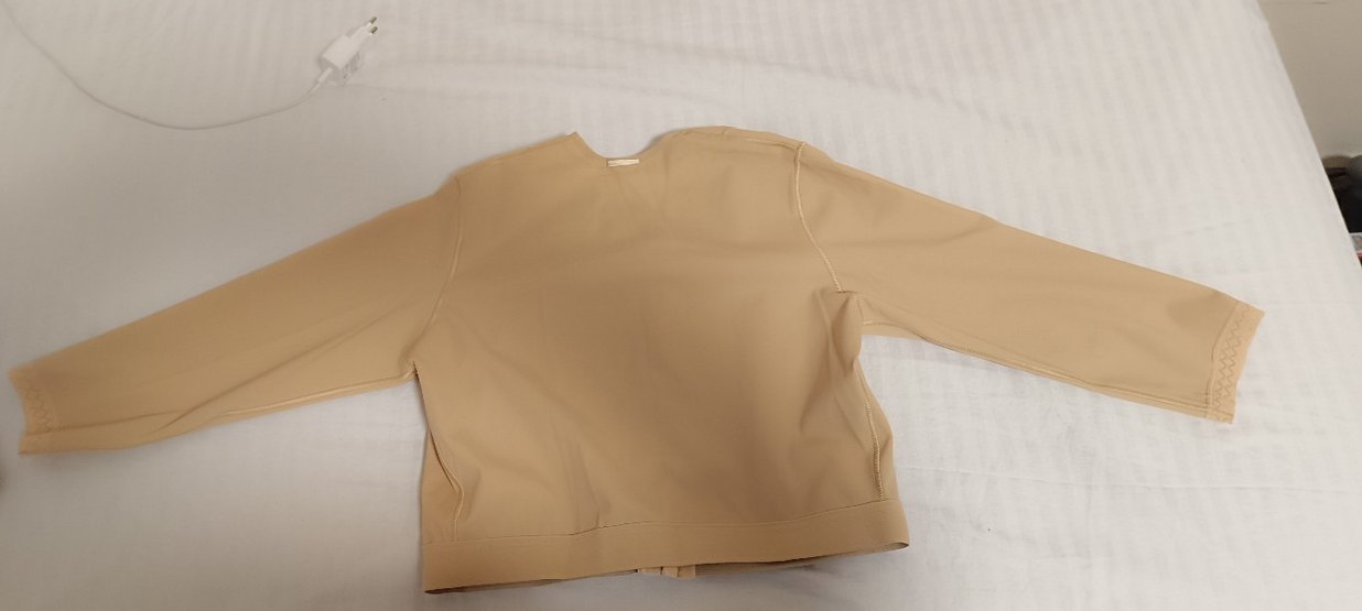 Bej Fermuarlı Liposuction Korse 230 - Görsel 2