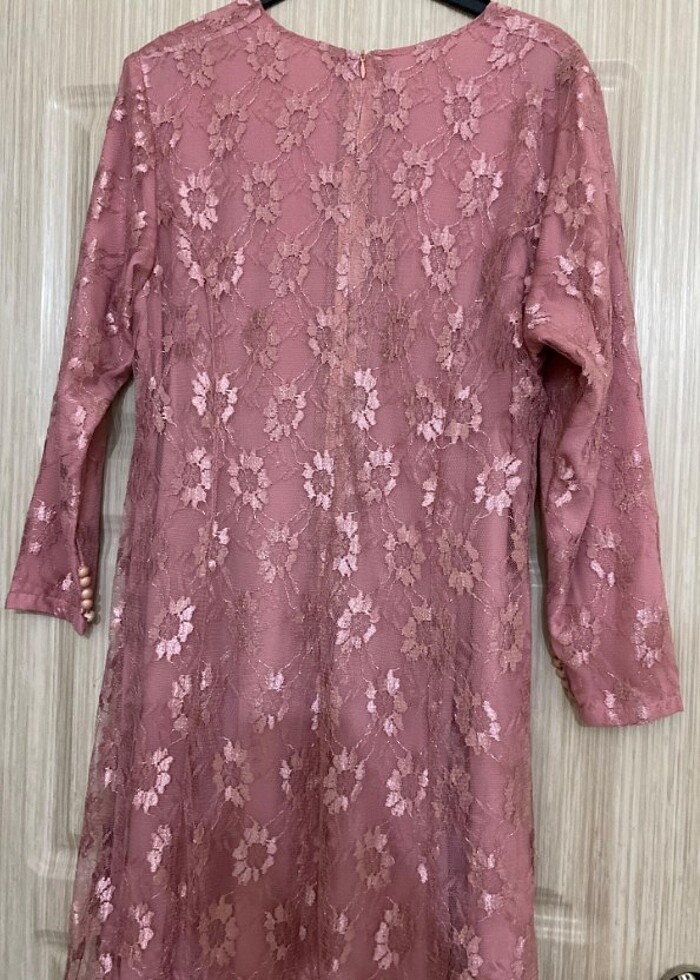 Pembe Abiye - Görsel 3