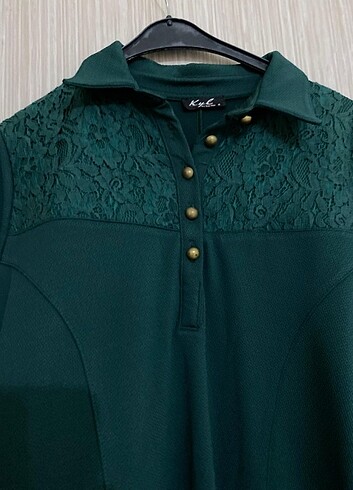 Yeşil tunik  - Görsel 2