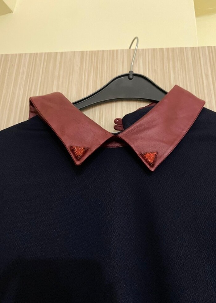 Lacivert tunik - Görsel 3