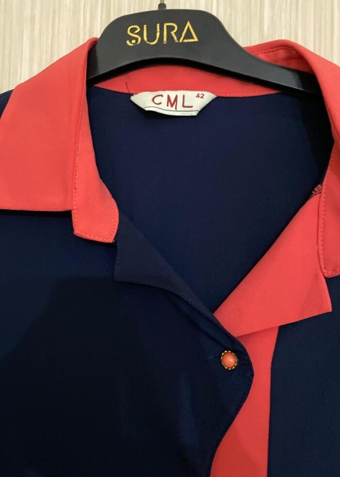 Lacivert tunik  - Görsel 3