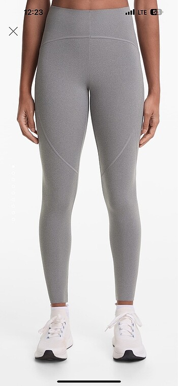 oysho gri compressive tayt