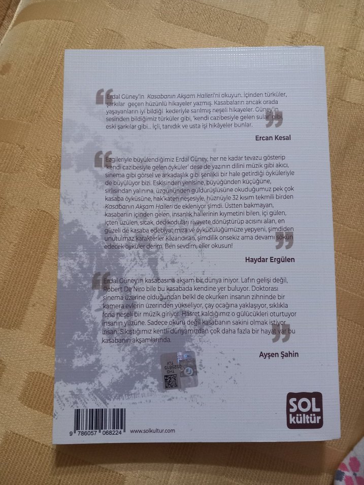 Kasabanın Akşam Halleri - Erdal Güney - Görsel 2