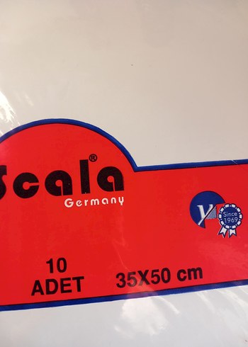 Scala Almanya Lüks Resim Kağıdı 35x50 cm 10 Adet - Görsel 3
