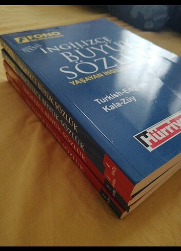 Büyük ingilizce türkçe sözlük 4 kitap - Görsel 2
